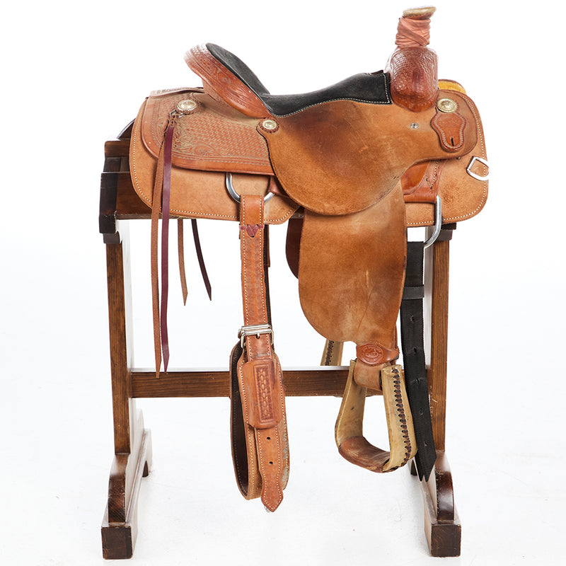 Srs Saddlery Used 14.5in Saddlery Team Roper