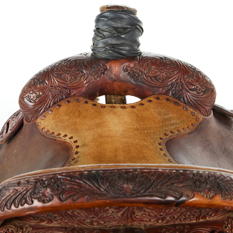 Baiano Saddlery Used 15.5in Baiano Team Roper