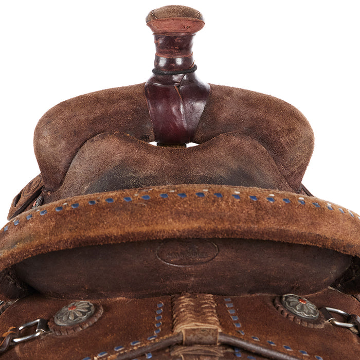 Seven Saddles Used 13.5in Team Roper