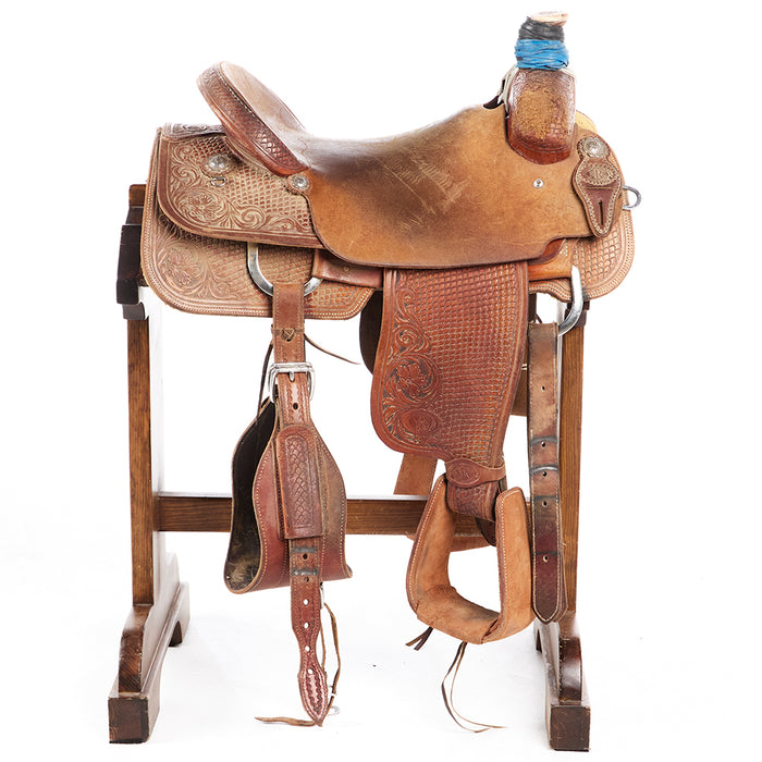 Nrs Competitor Series Used 17in Team Roping Saddle