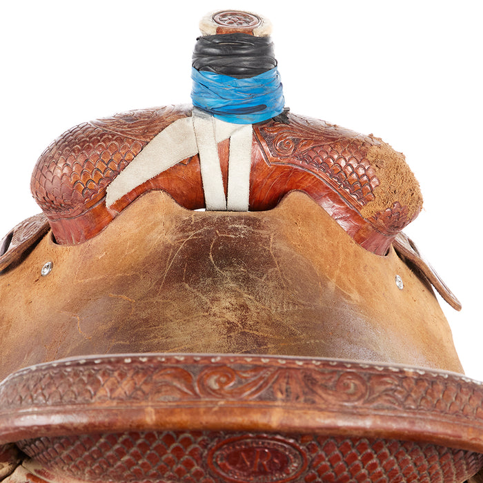 Nrs Competitor Series Used 17in Team Roping Saddle