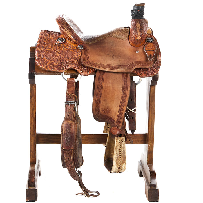 NRS Used 14.5in Mike`s Custom Team Roper