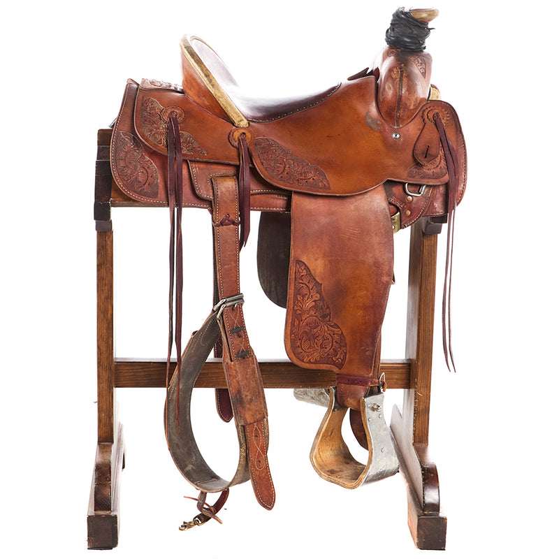 Mccall Saddle Co Used 14.5in Saddle Co Team Roper