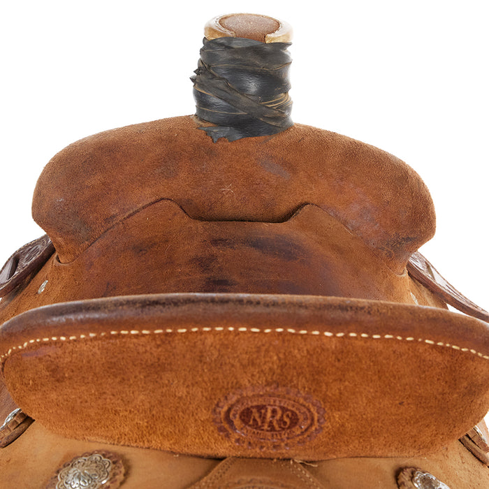 Nrs Competitor Series Used 14in Roughout Pencil Roll Team Roper