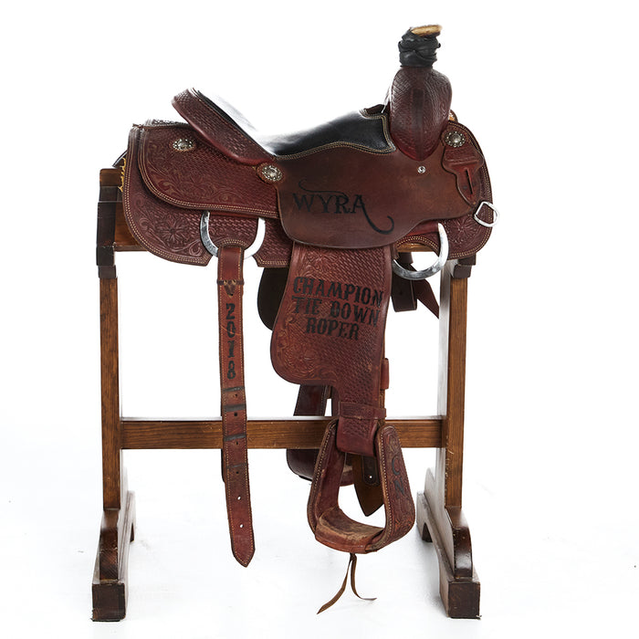 Trent Ward Used 14.5in WYRA Trophy Team Roper