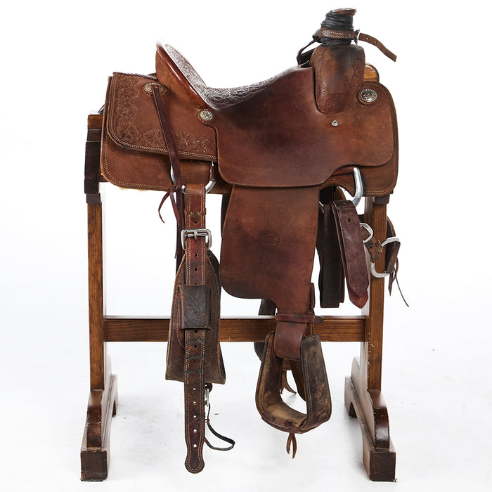 Cactus Saddlery Used 14in Relentless Team Roper