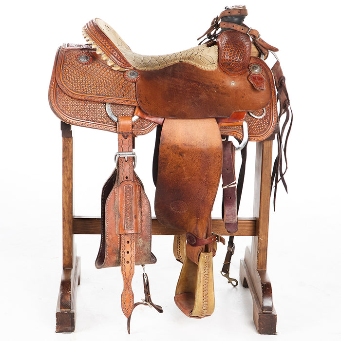 Nrs Competitor Series Used 16in Waffle Stamp Team Roper