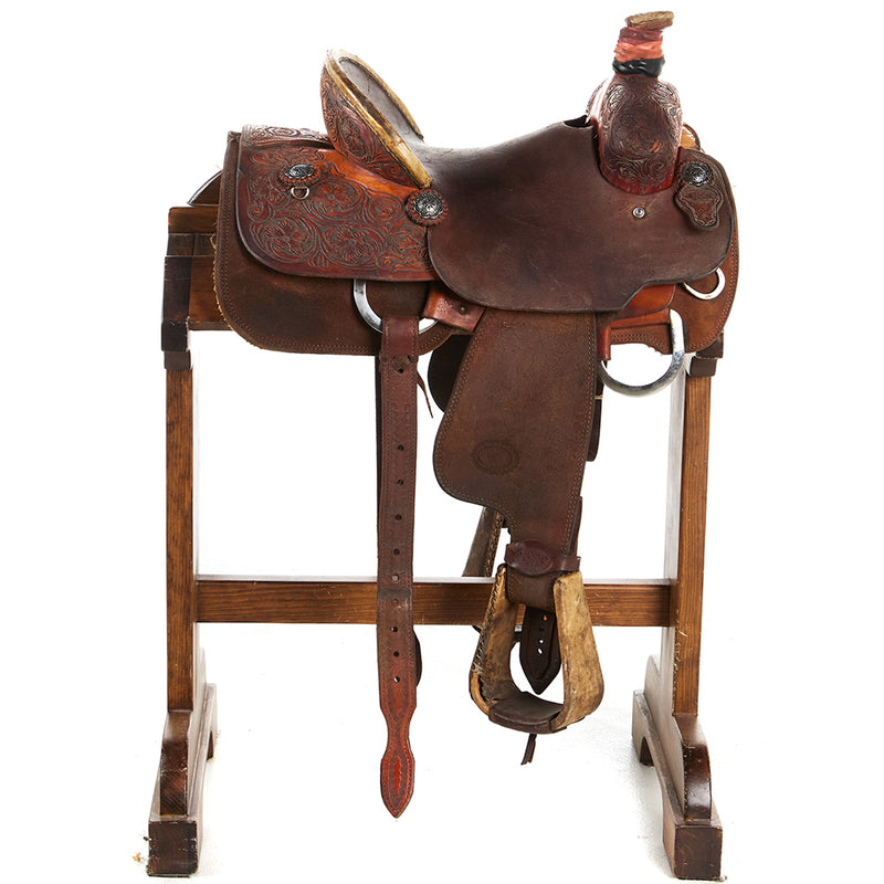 Nrs Competitor Series Used 13.5in Wyoming Flower Team Roper