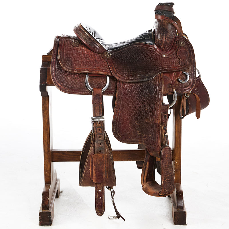 Coats Used 15in Fully Tooled Team Roper