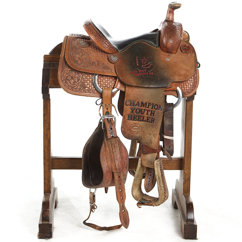 Teskey's Used 12.5in Patrick Smith Trophy Team Roper