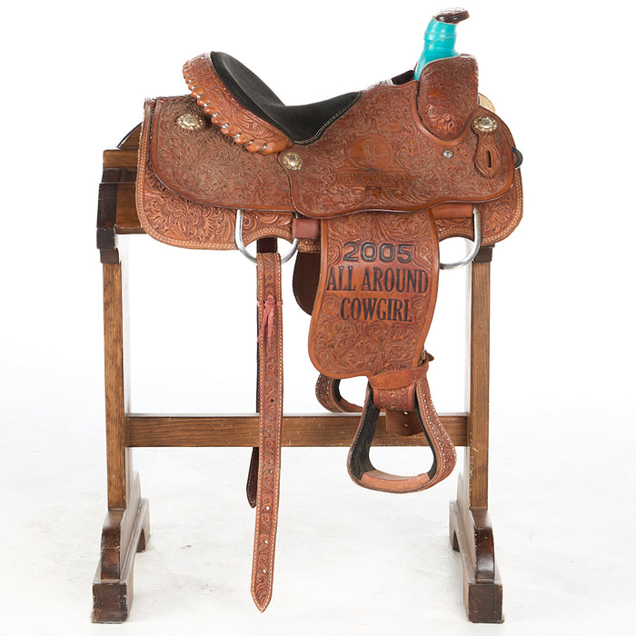 Twister Saddle Shop Used 13.5in Trophy Team Roper