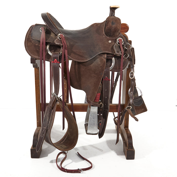 Jcm Saddlery Used 16in JCM Team Roper