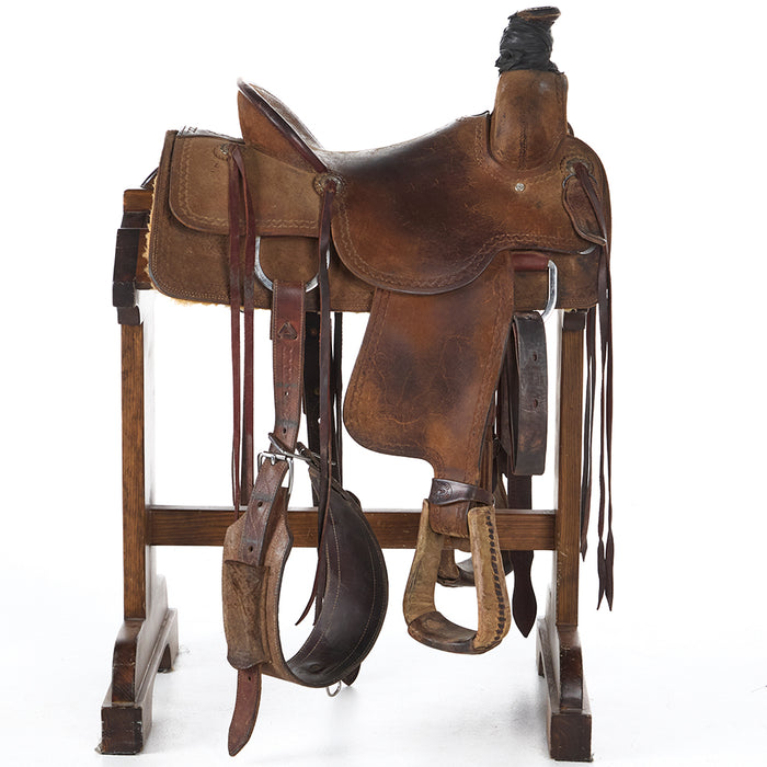 Jeys Saddlery Used 15in Jeys Team Roper