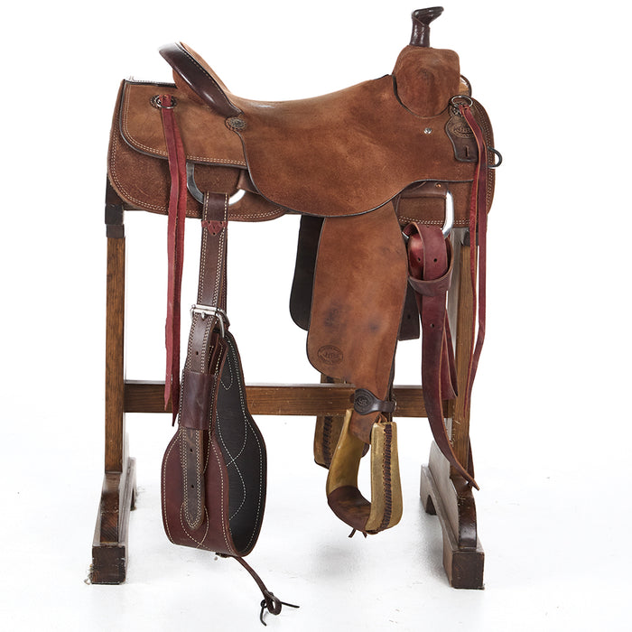 Hr Saddlery Used 16in Hud Roberts Team Roper