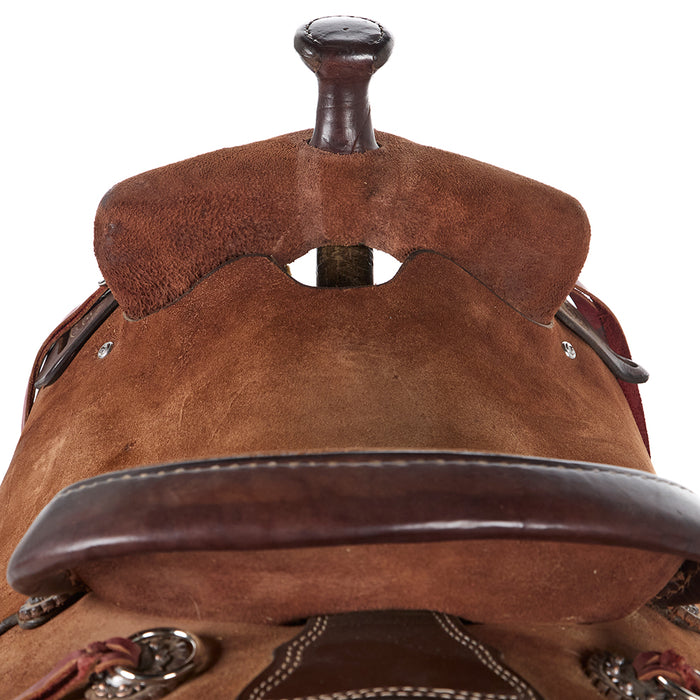 Hr Saddlery Used 16in Hud Roberts Team Roper