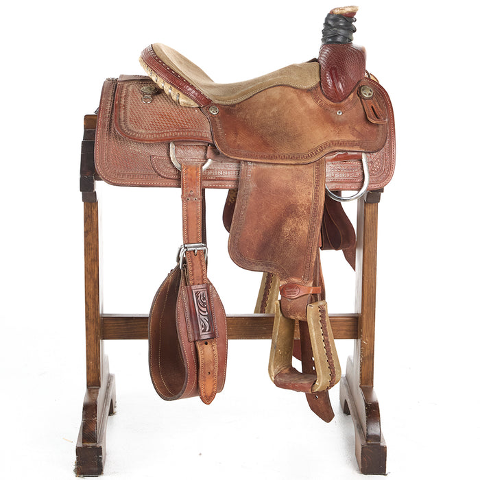 Courts Used 15in 1/2 Breed Basket Team Roper