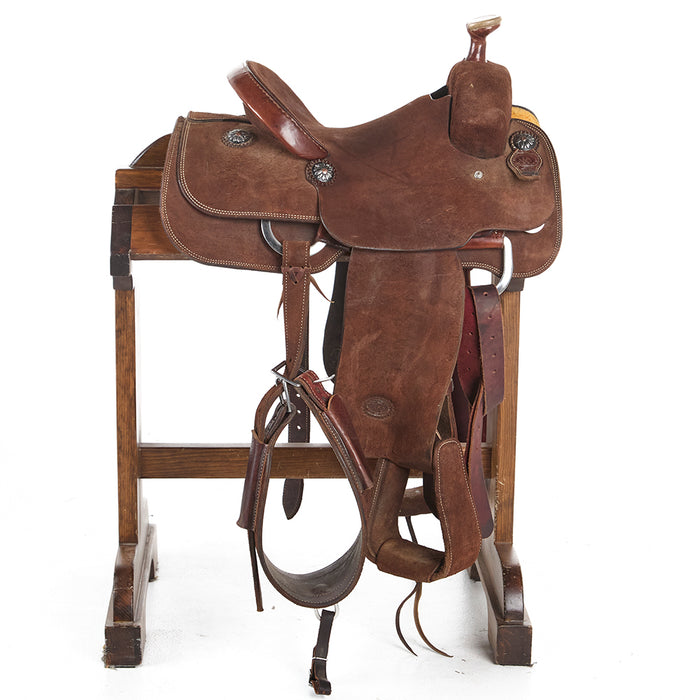 Nrs Competitor Series Used 13.5in Chocolate Team Roper