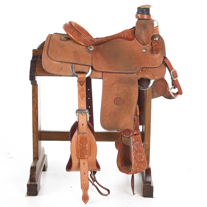 Lance Horner Used 14.5 Roughout Team Roper