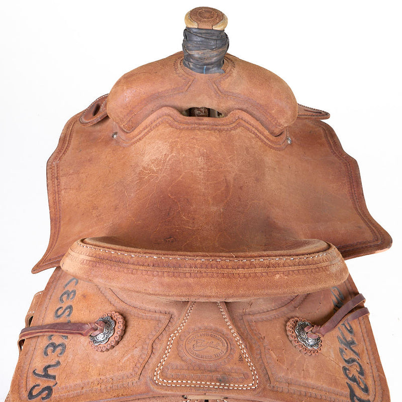 Teskey's Used 13.5in Roughout Trophy Team Roper