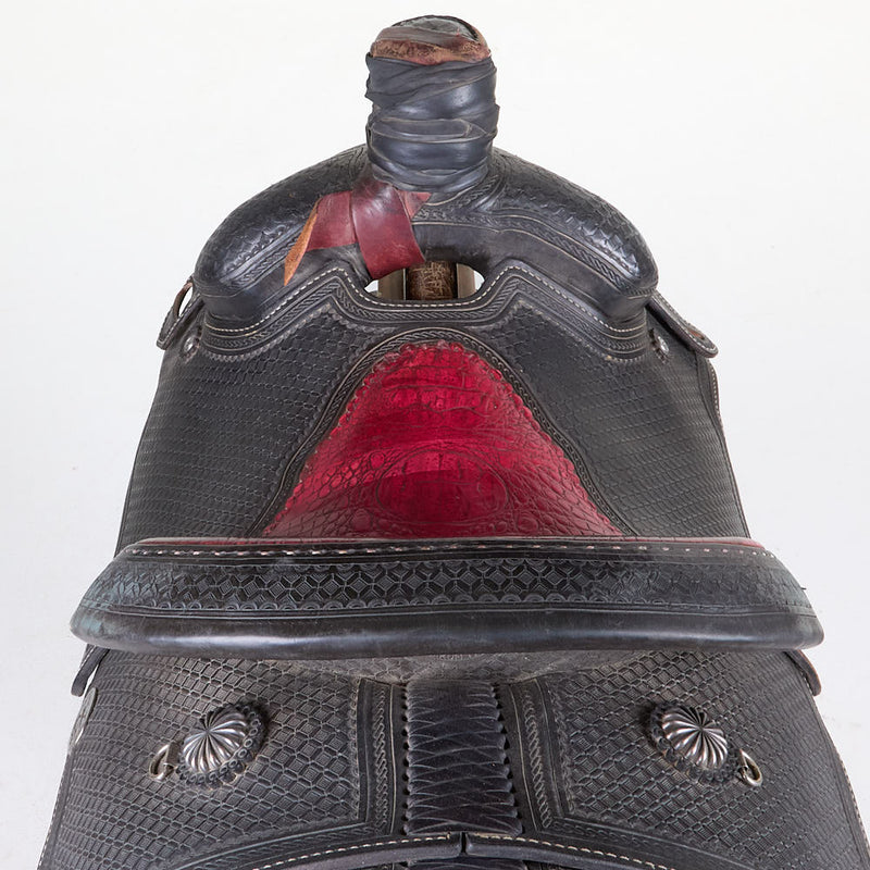 Reinsman Used 14.5in Full Tooled Reinsman X Series Team Roping Saddle