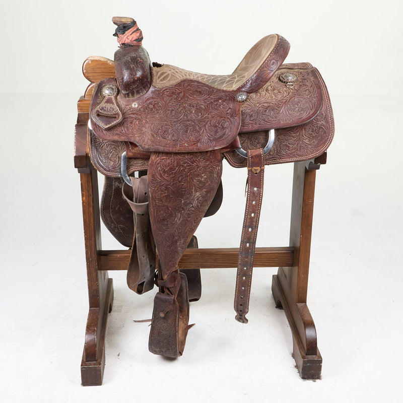 NRS Competitor Series Used 14.5in Full Tooled Team Roper