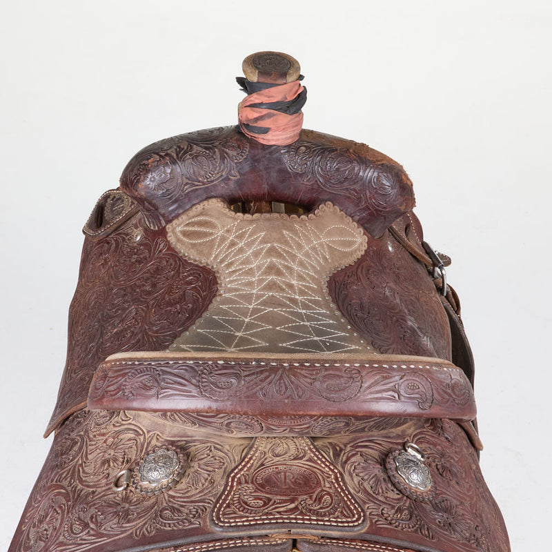 NRS Competitor Series Used 14.5in Full Tooled Team Roper