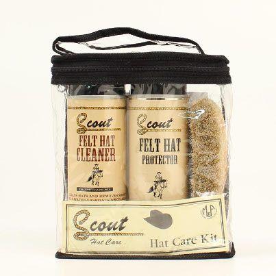 M&F Scout Felt Hat Care Kit For Light Colors