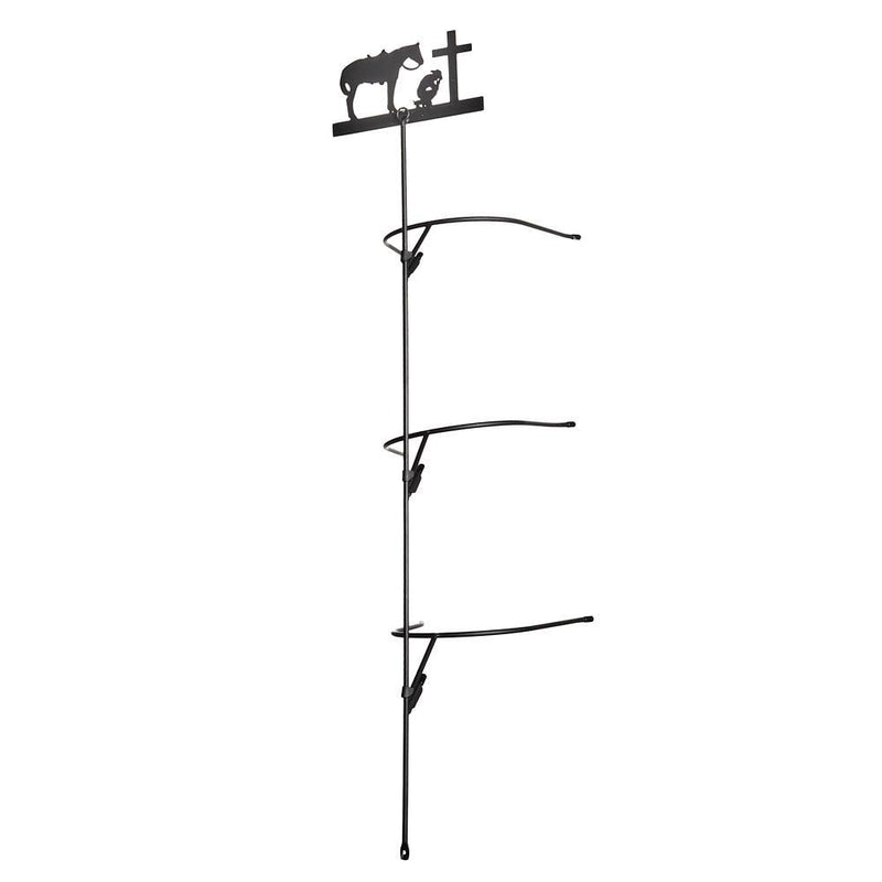 M&F Praying Cowboy 3 Tier Cowboy Hat Rack