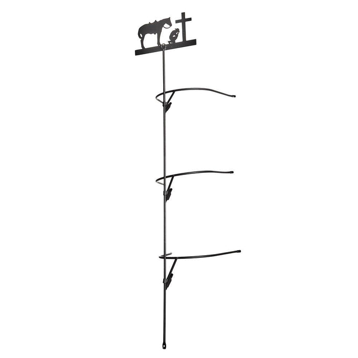 M&F Praying Cowboy 3 Tier Cowboy Hat Rack