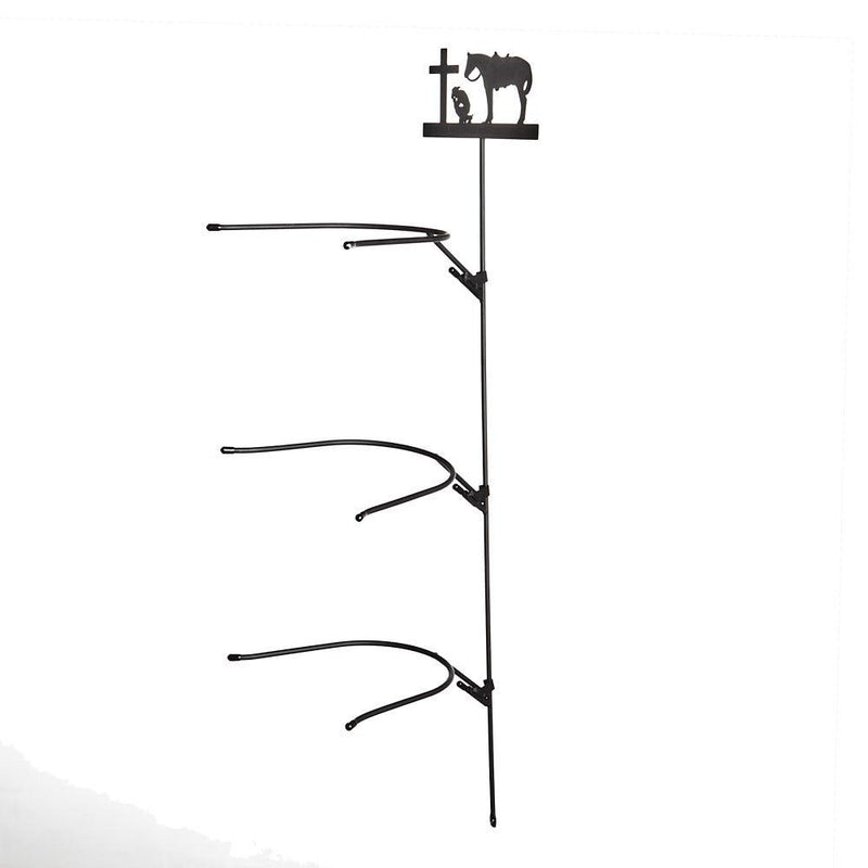 M&F Praying Cowboy 3 Tier Cowboy Hat Rack