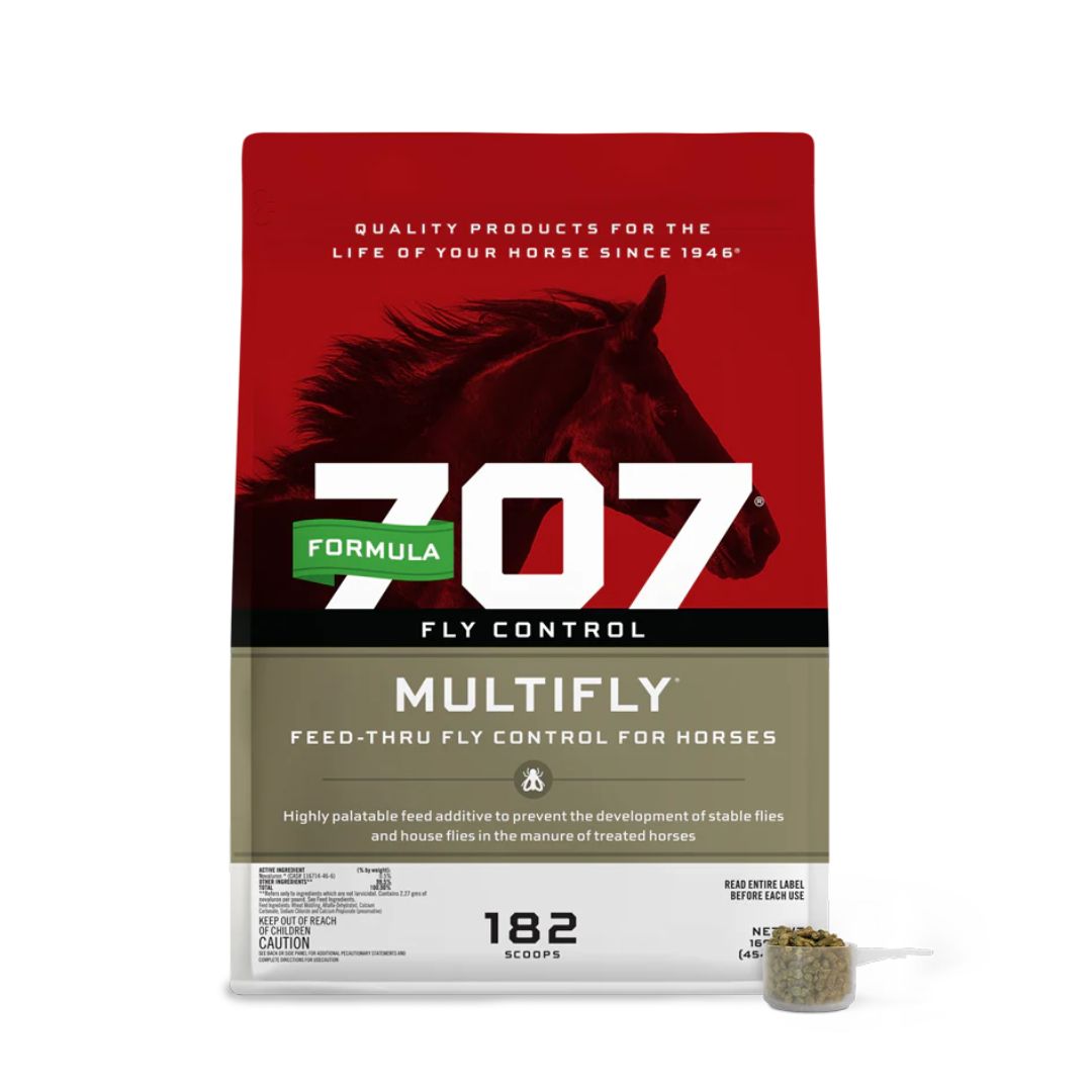 Feed Through Fly Control for Horses