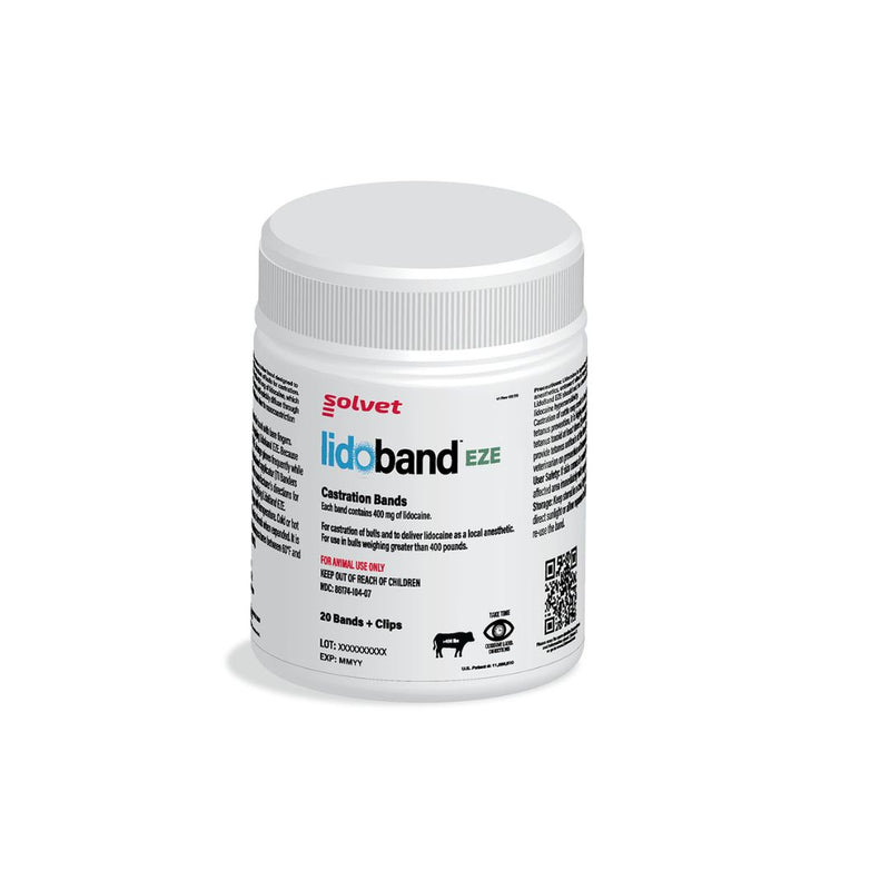 Solvet Lidoband Eze + Clips 20 Count