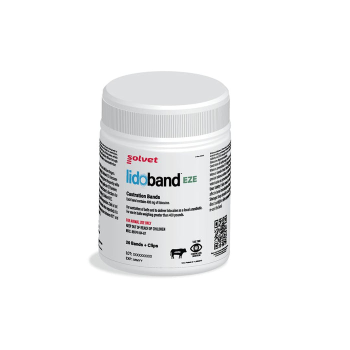 Solvet Lidoband Eze + Clips 20 Count