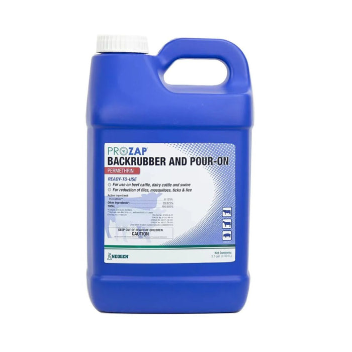 Weaver Livestock ProZap Back Rubber Pour On 2.5 Gallon