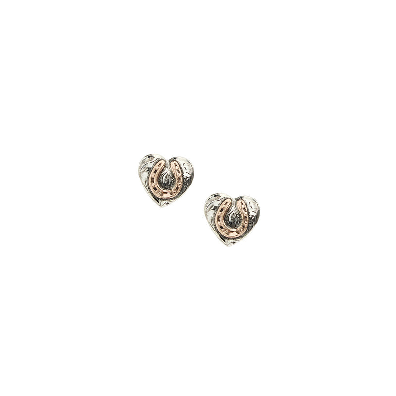 Vogt Silversmiths The Rodeo Sweetheart Earrings
