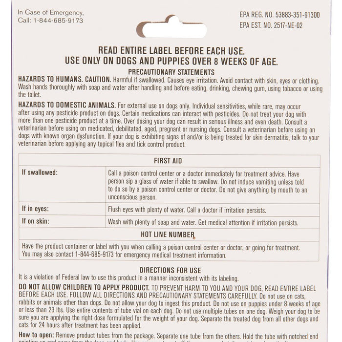 Durvet Zoguard Plus for Dogs 23-44lb