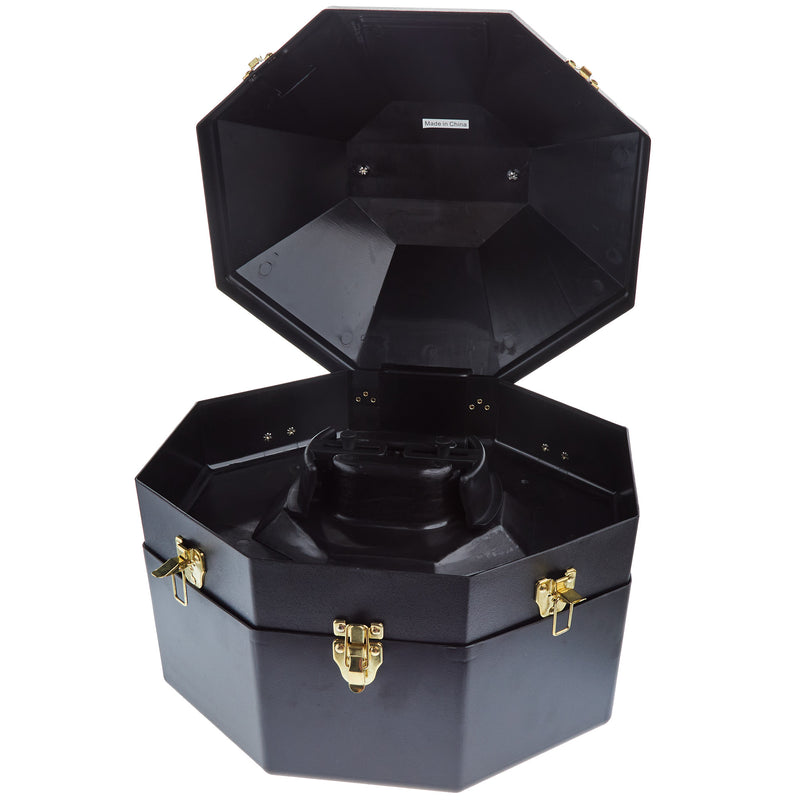 MF Western Products Black Double Hat Can