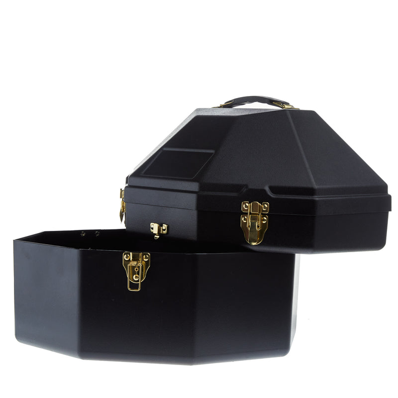 MF Western Products Black Double Hat Can