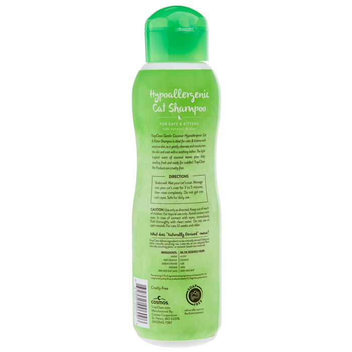 Tropiclean Hypoallergenic Cat & Kitten Shampoo