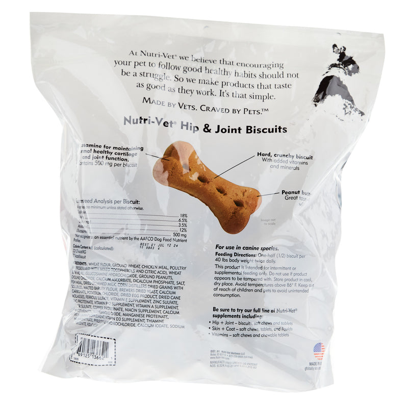 Manna Pro Nutri-Vet Hip and Joint Extra Strength Biscuits