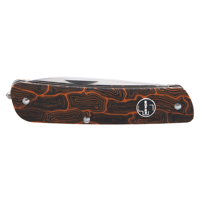 Boker Tech Tool Orange Damascus G10