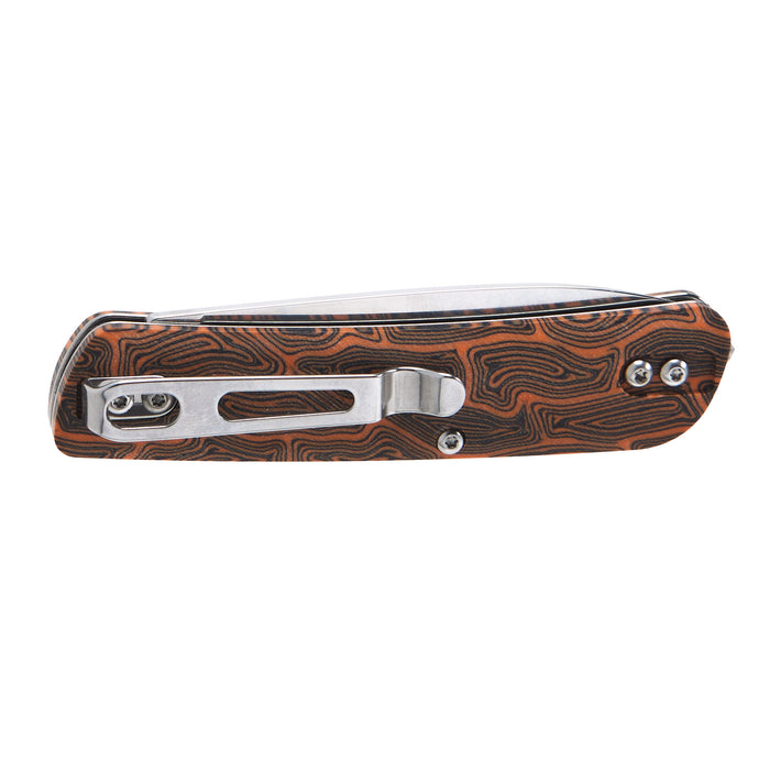 Boker Tech Tool Orange Damascus G10