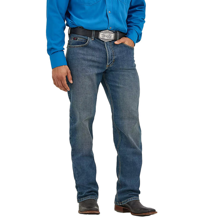 Wrangler Men's 20X Competition Relaxed Fit Active Flex Thundercloud Wash Jeans