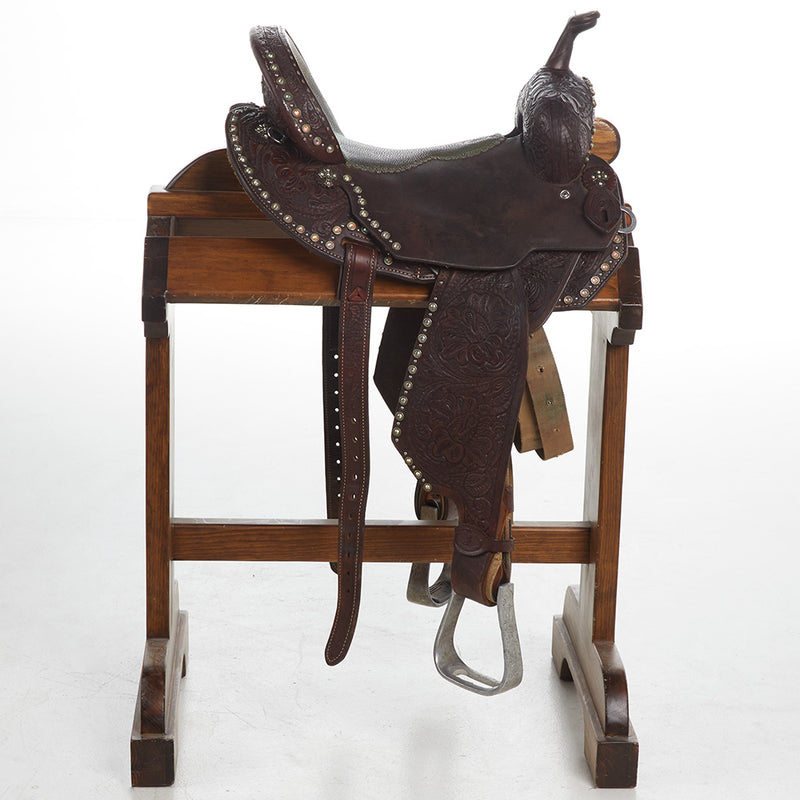Double J Saddlery 14in Used Barrel Racer