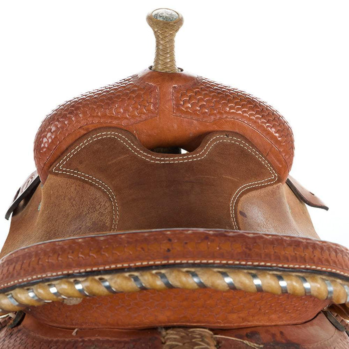 James Morris 15in Used Barrel Saddle