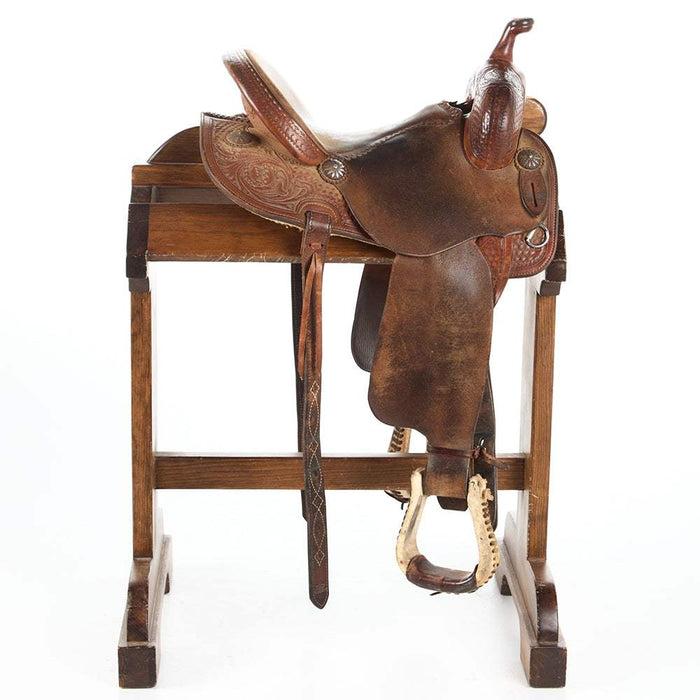 NRS Used 14.5in Stoney Barrel Saddle