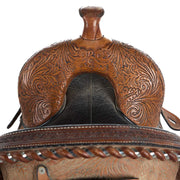 NRS Used 13in Circle Y Tammy Fischer Treeless Barrel Saddle