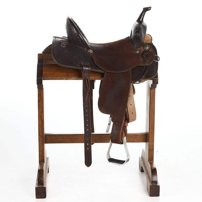 NRS Used 15in Double J Barrel Saddle