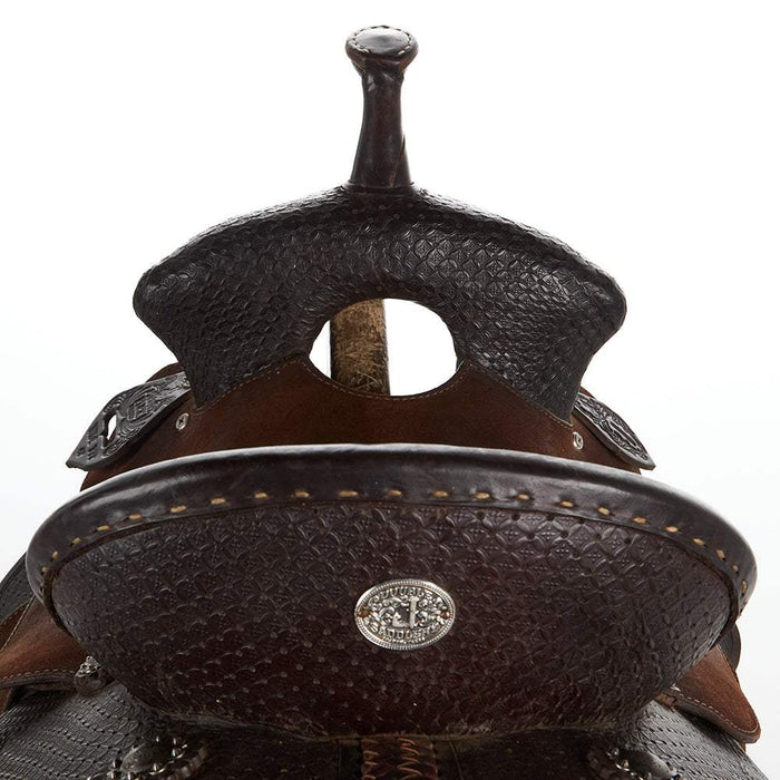 NRS Used 15in Double J Barrel Saddle