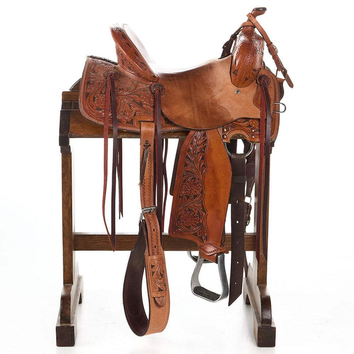 NRS 15in Clover Leaf Barrel Saddle